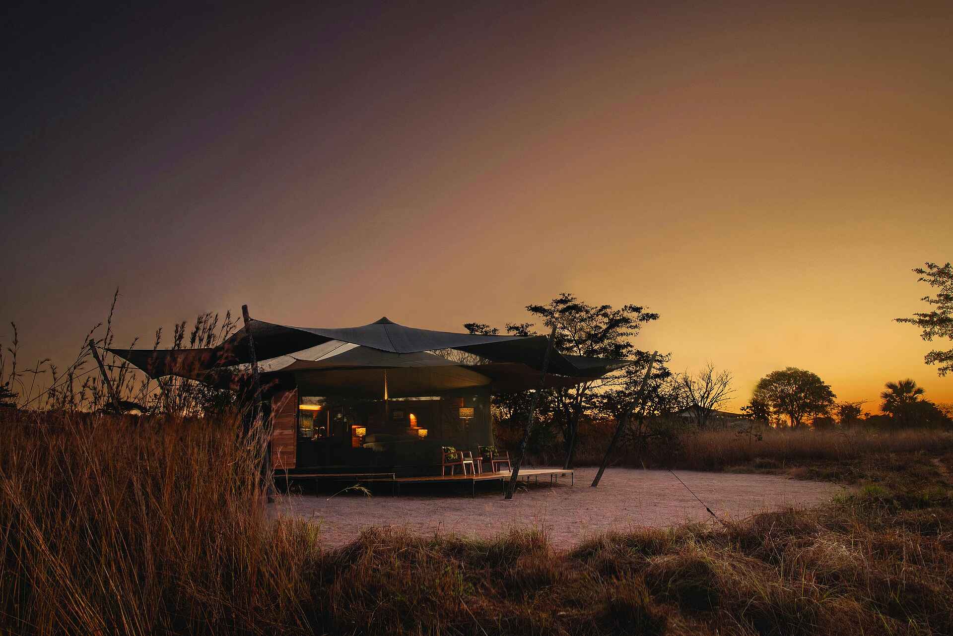 Usangu Expedition Camp: Gästezelt