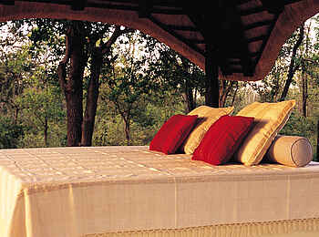 Villa Mushara: Terrasse