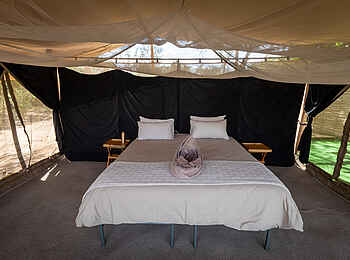 Chula Island Flycamp: Doppelbett Chula Island Flycamp: Doppelbett
