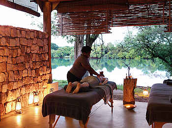 Matetsi Victoria Falls: Massagen im Spa Matetsi Victoria Falls: Massagen im Spa