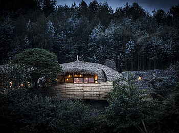 Bisate Lodge: Villa Ansicht