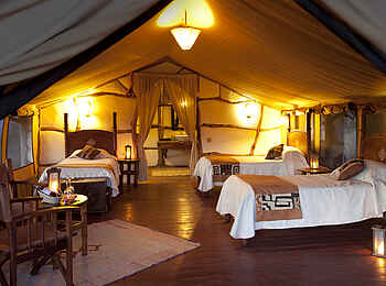 Elerai Camp: Ein Familienzelt Elerai Camp: Ein Familienzelt