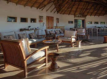Nxai Pan Camp: Lounge