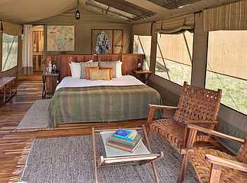 Olakira Camp: Doppelzimmer Olakira Camp: Doppelzimmer