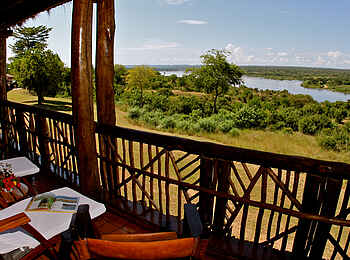 Paraa Safari Lodge: Der Victoria-Nil zu Füßen Paraa Safari Lodge: Der Victoria-Nil zu Füßen