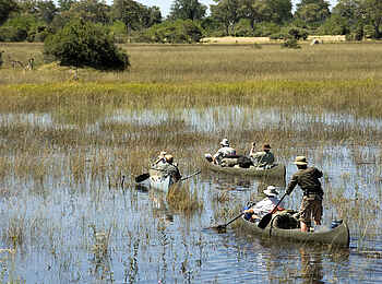 Selinda Canoe Trail: Allein in der Natur