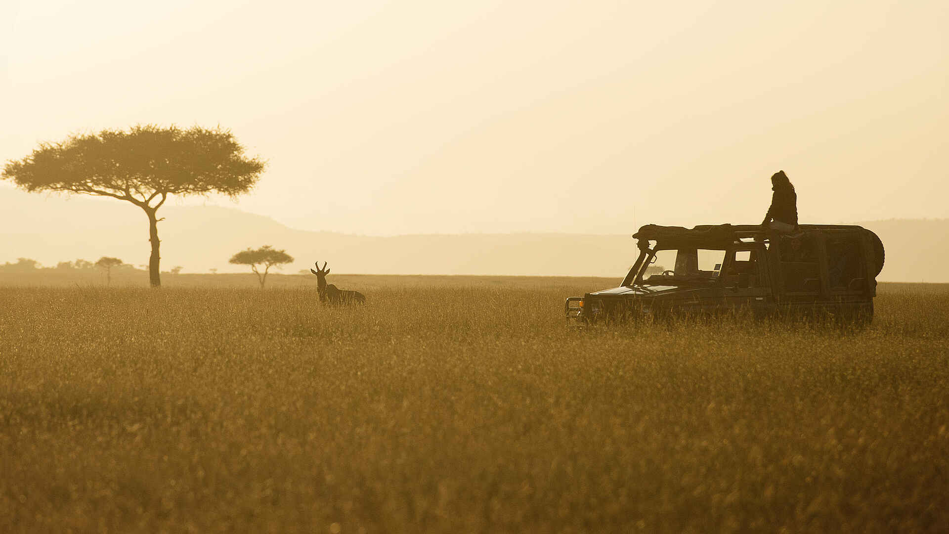 Serian's Nkorombo Mobile Camp: Pirschfahrt