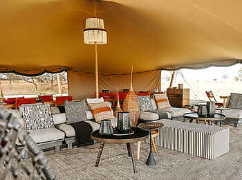 Wilderness Usawa Serengeti: Gemütliche Lounge Wilderness Usawa Serengeti: Gemütliche Lounge