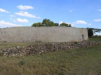 Great Zimbabwe: Eastern Enclosure Außenmauer Great Zimbabwe: Eastern Enclosure Außenmauer