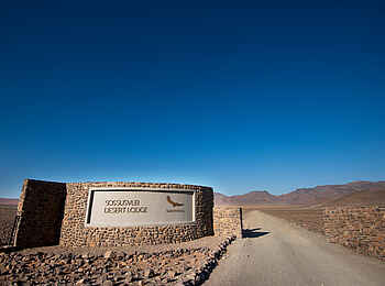 andBeyond Sossusvlei Desert Lodge: Der Weg zur Lodge andBeyond Sossusvlei Desert Lodge: Der Weg zur Lodge