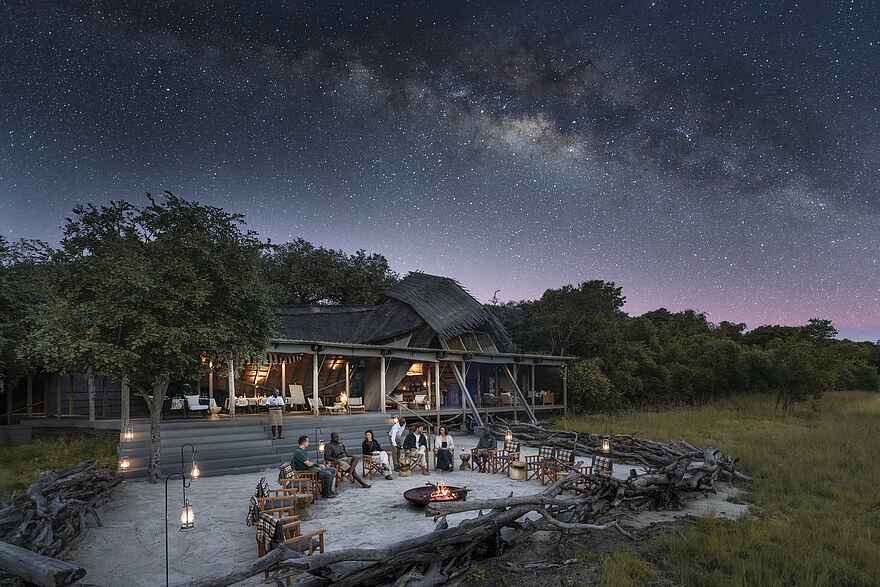 King Lewanika Lodge: An der Boma King Lewanika Lodge: An der Boma