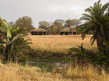 Mara Under Canvas: Blick auf die Zelte in ihrer natürlichen Umgebung