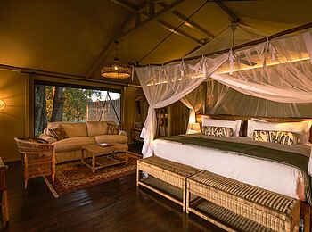 Maxa Camp: Standard Room Bett