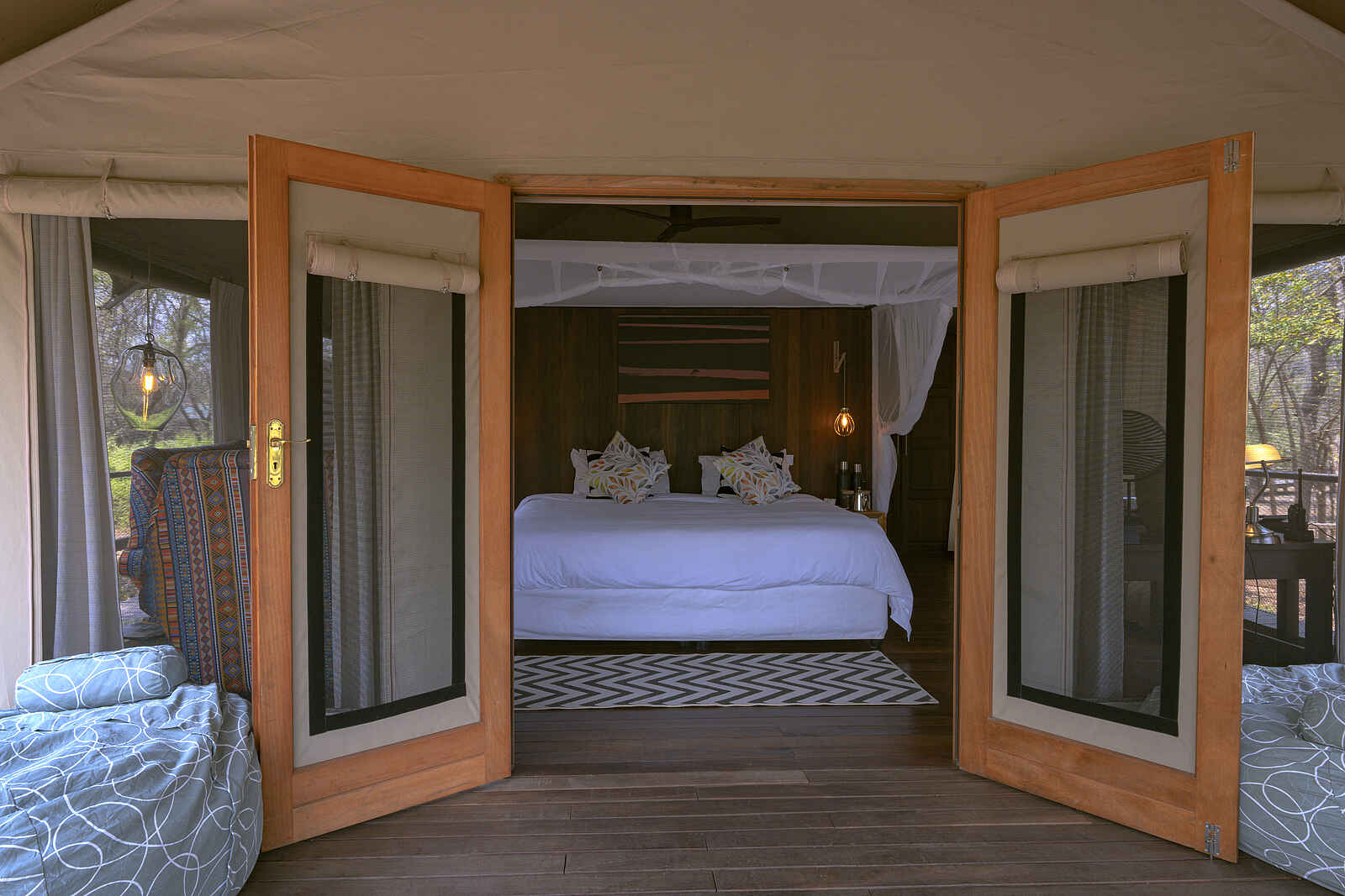 Muzimu Lodge: Blick in die Unterkunft Muzimu Lodge: Blick in die Unterkunft