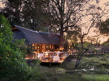 Nxabega Okavango Tented Camp: Gästebereich