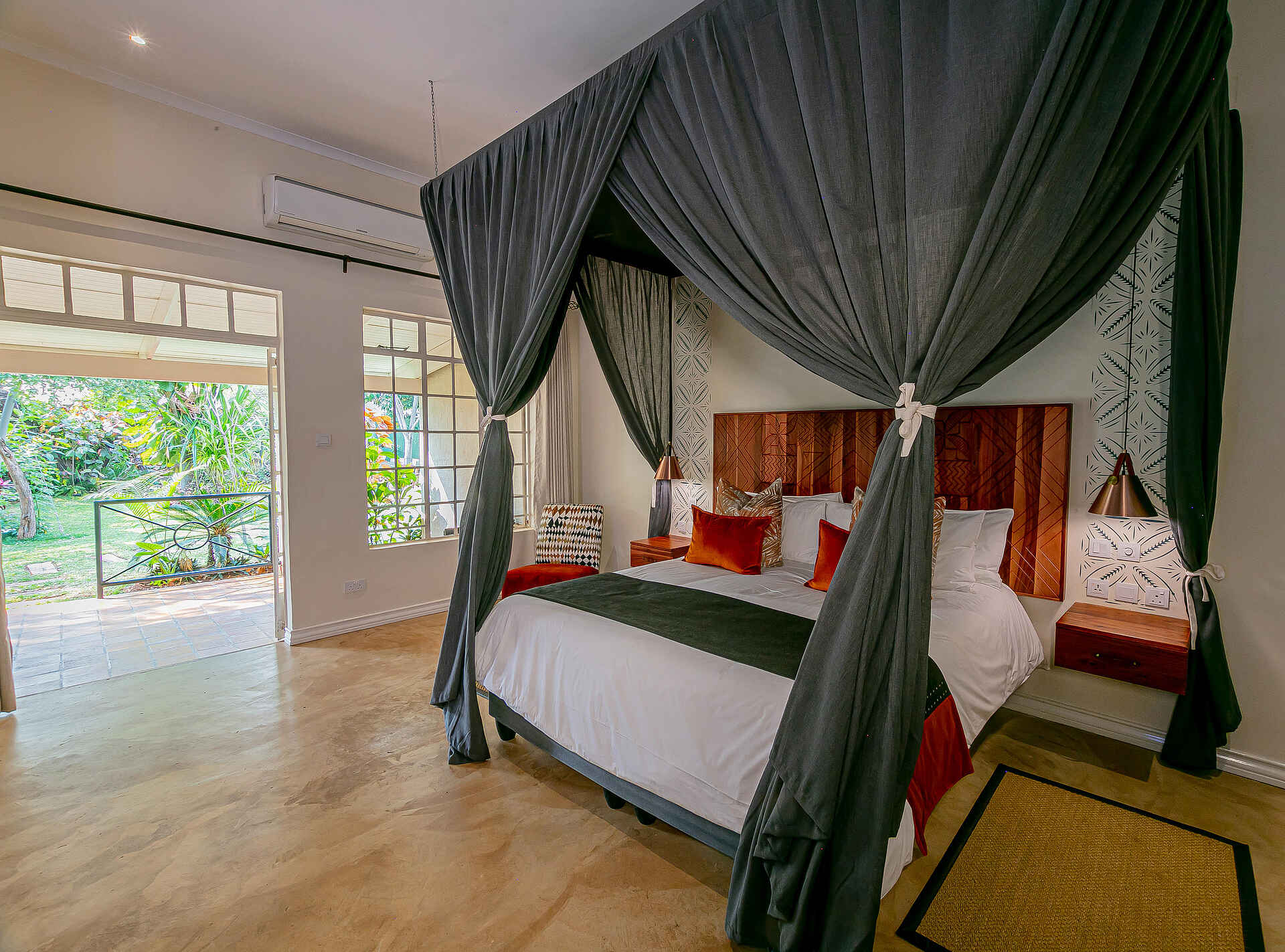 Shongwe Lookout Lodge: Executive Room Bett