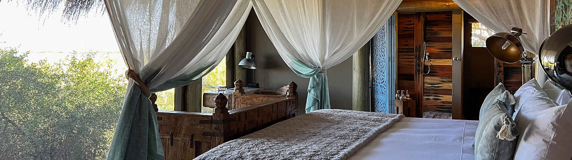 Sitatunga Private Island Camp: Schlafzimmer