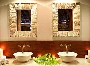 Vamizi Island: Casaminas doppelte Waschbecken