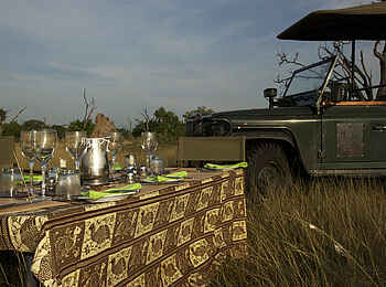 Xakanaxa Camp: Bush Lunch