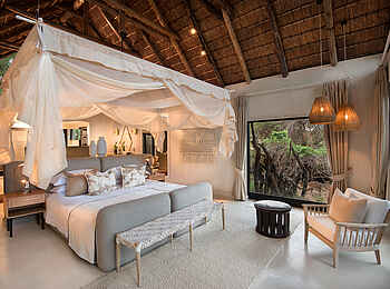 Lion Sands River Lodge: Doppelzimmer