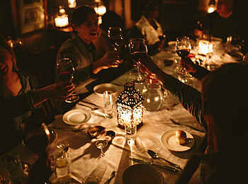 Sentinel Mara Camp: Abendessen