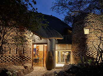 Singita Pamushana Lodge: Zugang zu einer Gästesuite