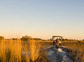Camp Okavango: Motorbootausflug