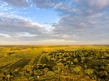 Camp Okavango: Sleep Out Deck Aussicht Camp Okavango: Sleep Out Deck Aussicht
