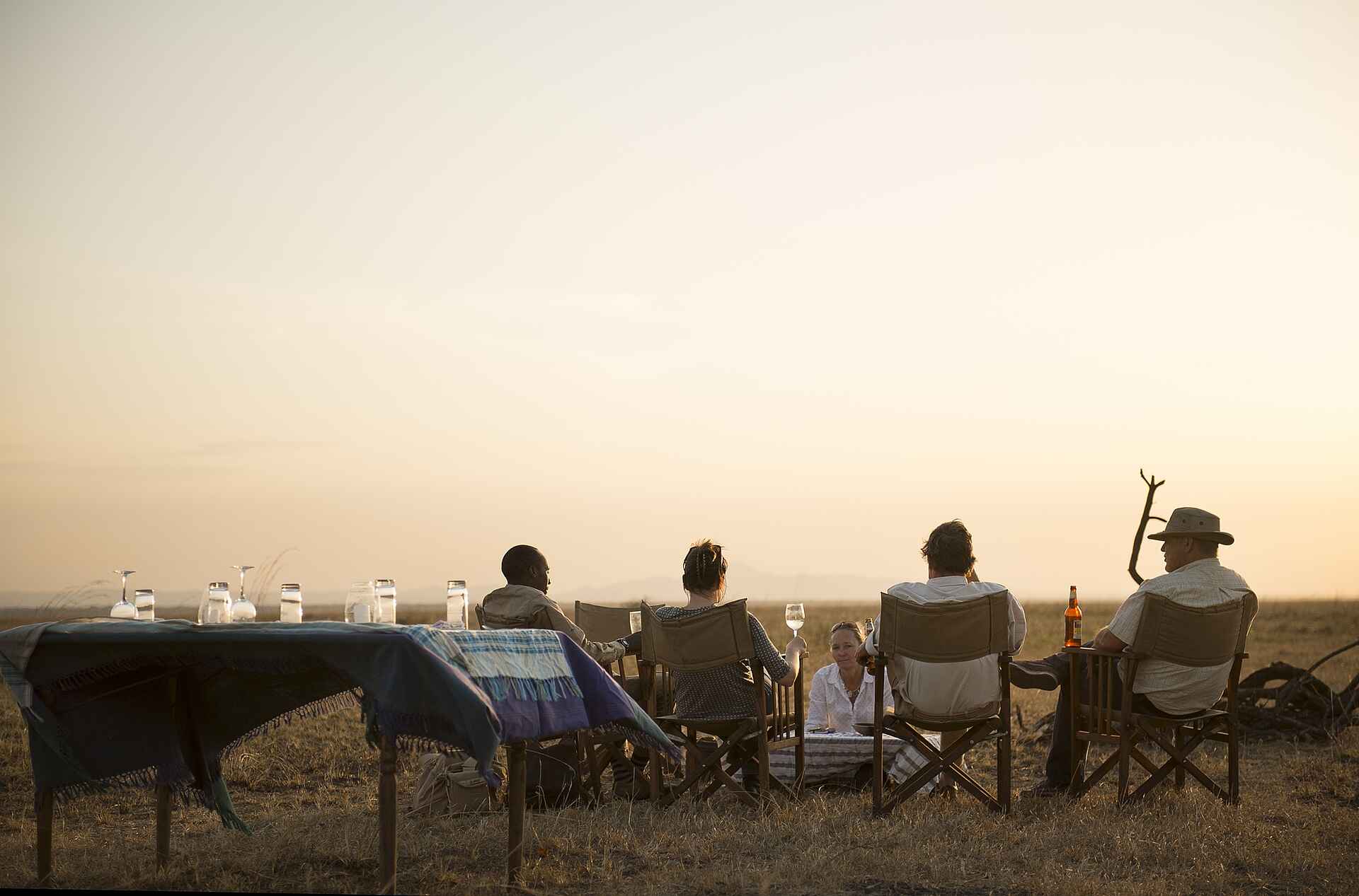Chada Katavi, Aktivitäten, Sundowner, chada katavi camp