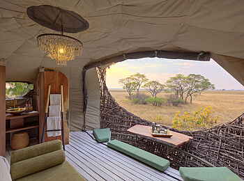 Chisa Busanga Camp: Nestl Ausblick