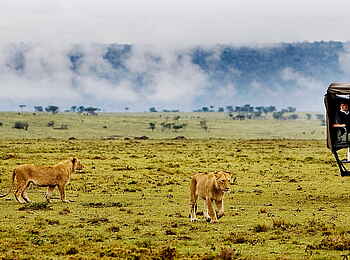 Karen Blixen Camp: Game Drive Vehicle Karen Blixen Camp: Game Drive Vehicle