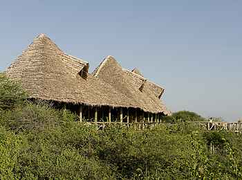 Lake Burunge Tented Camp: Außenansicht der Hauptlodge