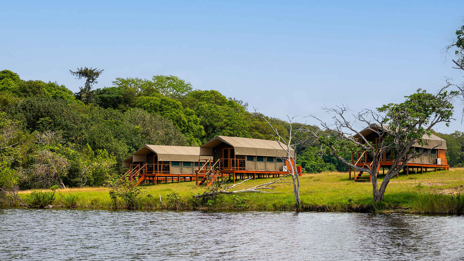 Loango Savannah Camp: Gästezelte