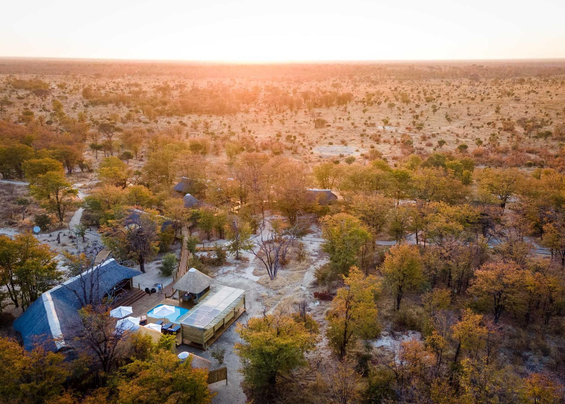 Mankwe Tented Retreat: Das Camp aus der Vogelperspektive Mankwe Tented Retreat: Das Camp aus der Vogelperspektive
