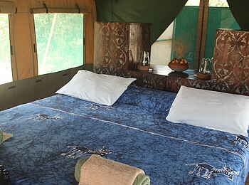 Mdonya Old River Camp: Doppelbett