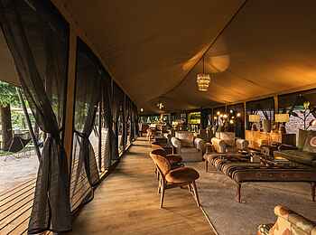 Wilderness Mara Camp: Blick hinein