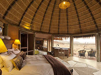 Camp Kipwe: Blick aus einem Gästechalet