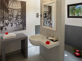 Gold Zanzibar Beach House & Spa: Das Badezimmer der Italian Villa