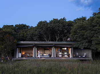 King Lewanika Lodge: Gästebungalow King Lewanika Lodge: Gästebungalow