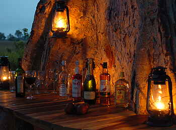 Macatoo Camp: Sundowner-Bar