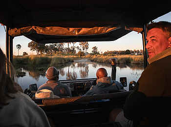 Qorokwe Camp: Pirschfahrt