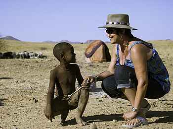 Serra Cafema: Begegnung mit einem Himba-Jungen