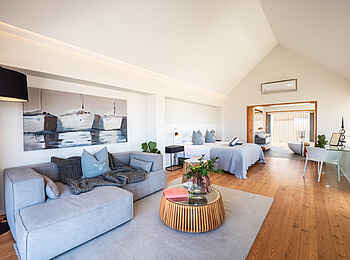Strandloper Ocean Boutiquehotel: Ocean King Suite Blick hinein