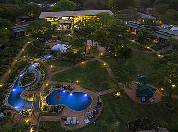 Waterfalls Lodge: Die Anlage