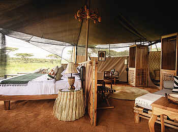Wayo Serengeti Green Camp: Zeltinneres