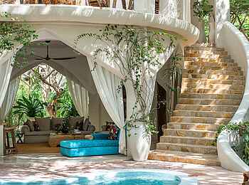 Xanadu Villa: Terrasse der Mbingu Villa Xanadu Villa: Terrasse der Mbingu Villa