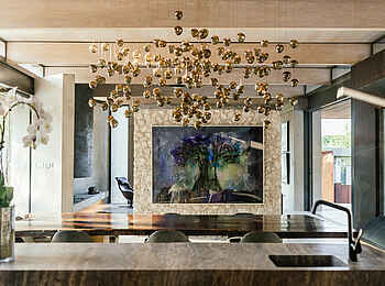 Cheetah Plains Mvula House: Das Esszimmer Cheetah Plains Mvula House: Das Esszimmer