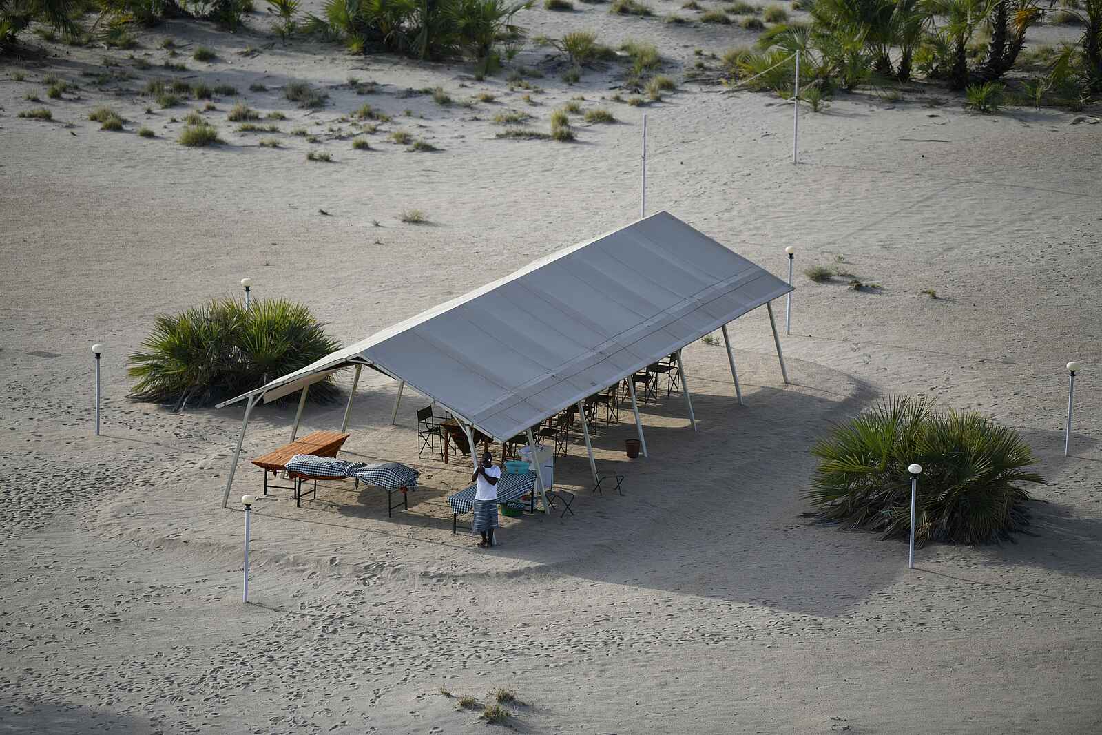 Lobolo Camp: Speisezelt Lobolo Camp: Speisezelt