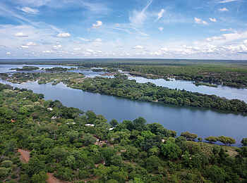 Matetsi Victoria Falls: Areal von oben Matetsi Victoria Falls: Areal von oben