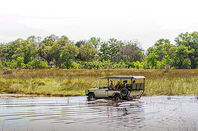 Okavango Guiding School: Mit dem Jeep unterwegs